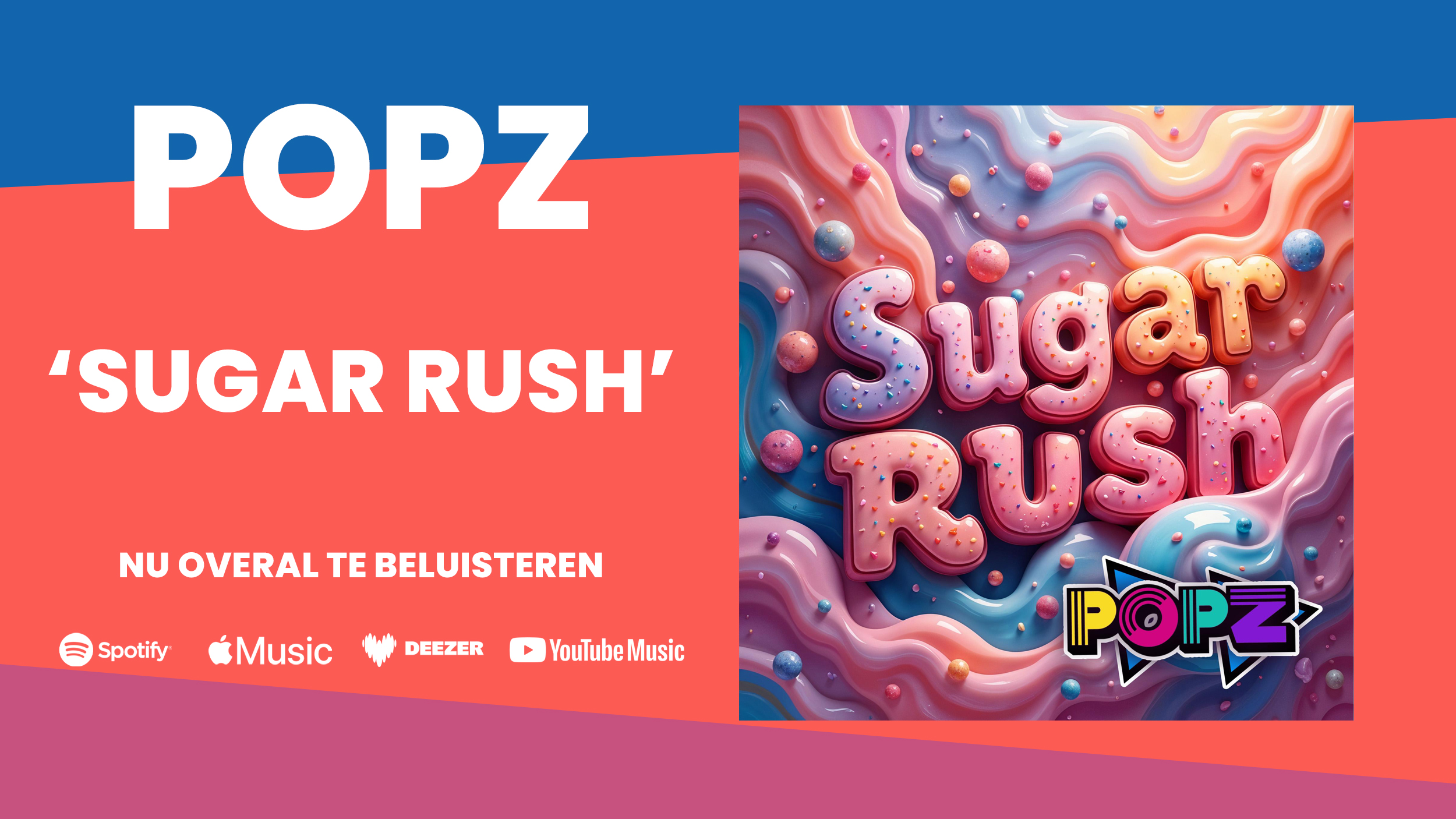 Pophit Sugar Rush, single van POPZ!